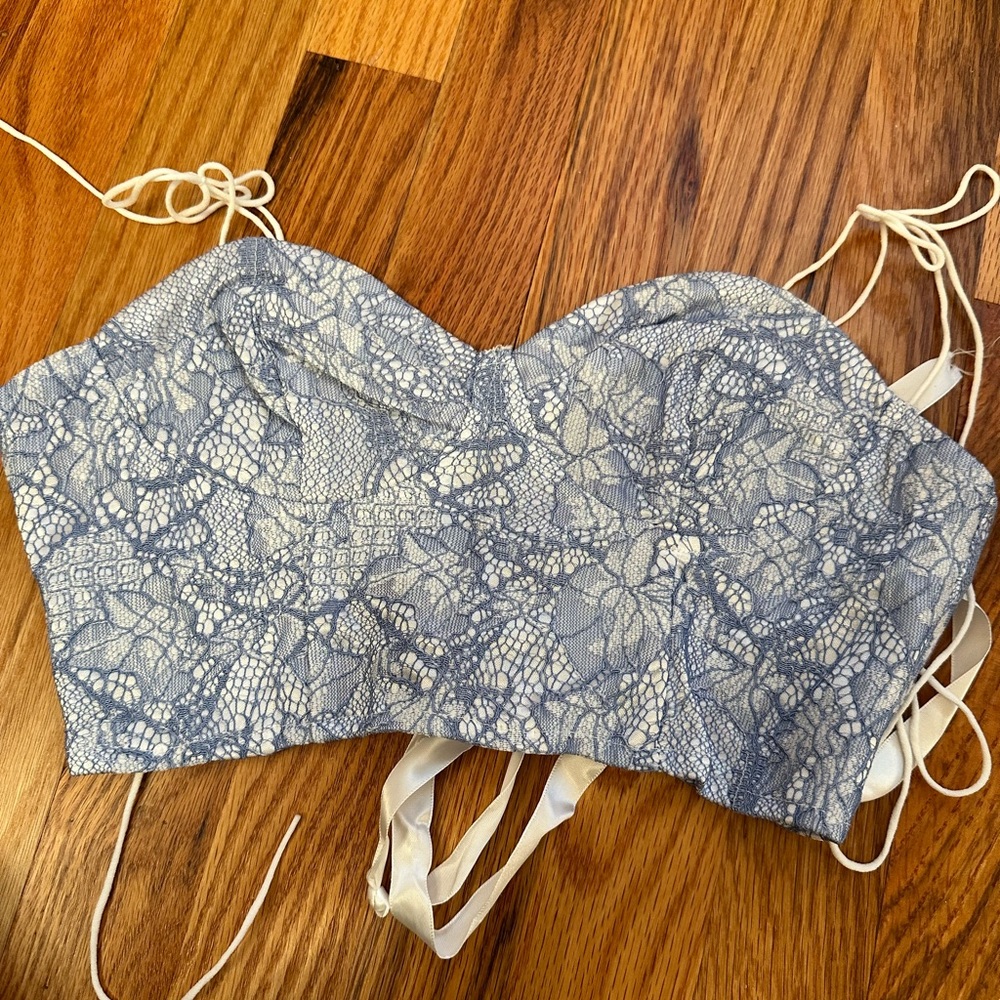 Blue cute top 💕